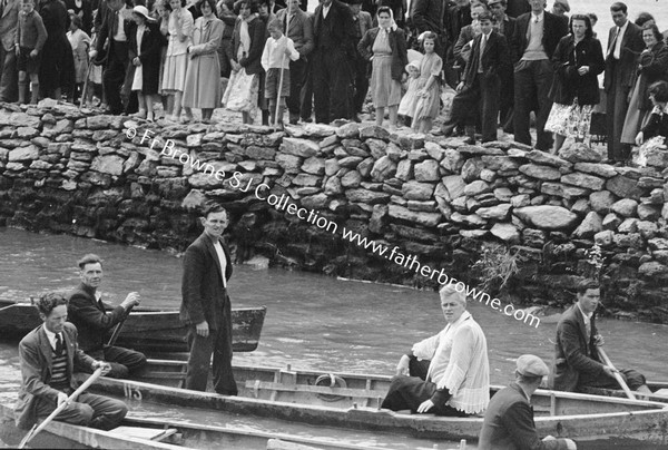 FR O'FLANERGAN DISEMBARKING